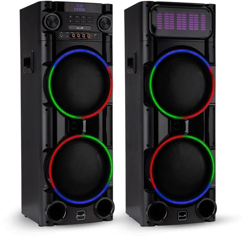 Акустика "ELTRONIC" (30-53) CRAZY BOX комплект 2 шт - колонка 8"