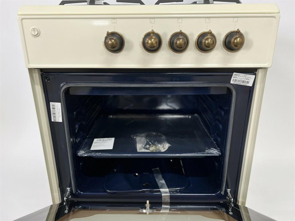 Комбинированная плита "Vesta" Valencia VGE10-E Бежевый Retro CHU