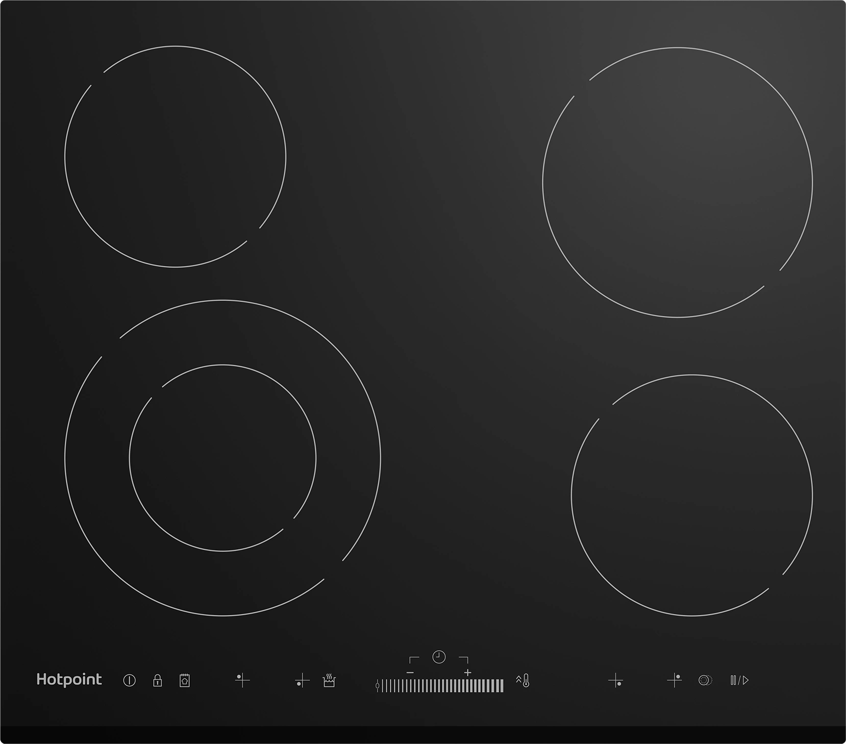 Встраиваемая поверхность "Hotpoint" HR6T2BS