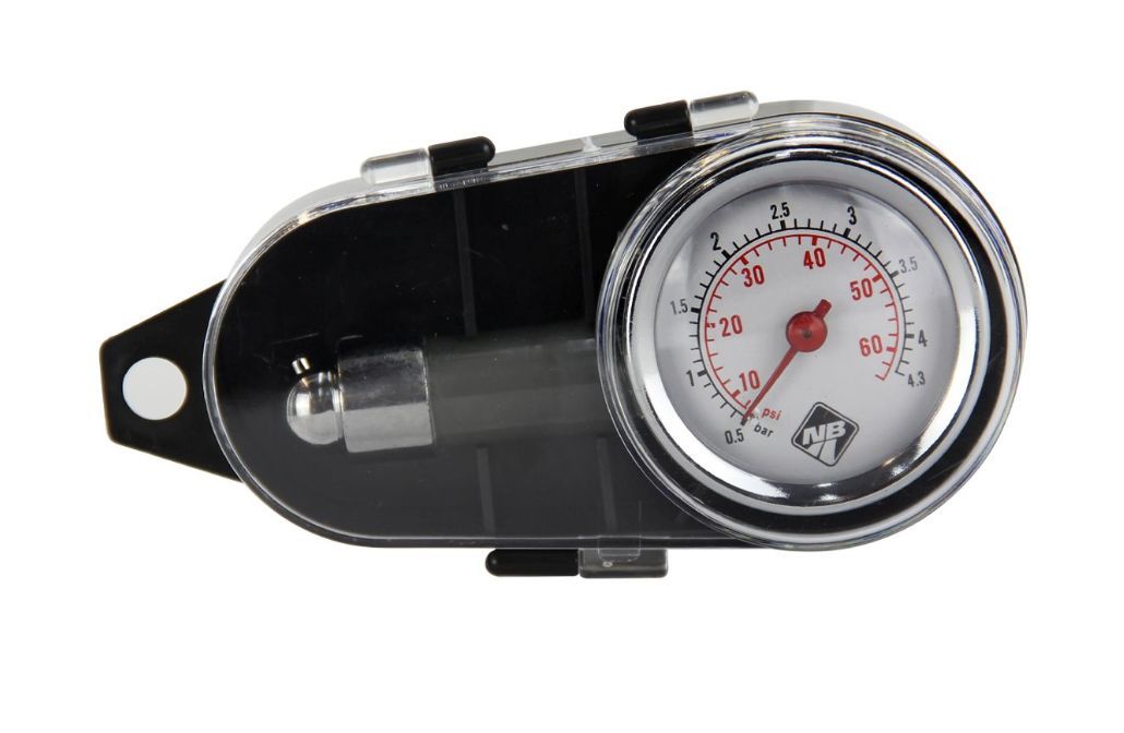 Манометр "NOVA BRIGHT" шинный металлический в пластиковом футляре (до 6 атм.) 4