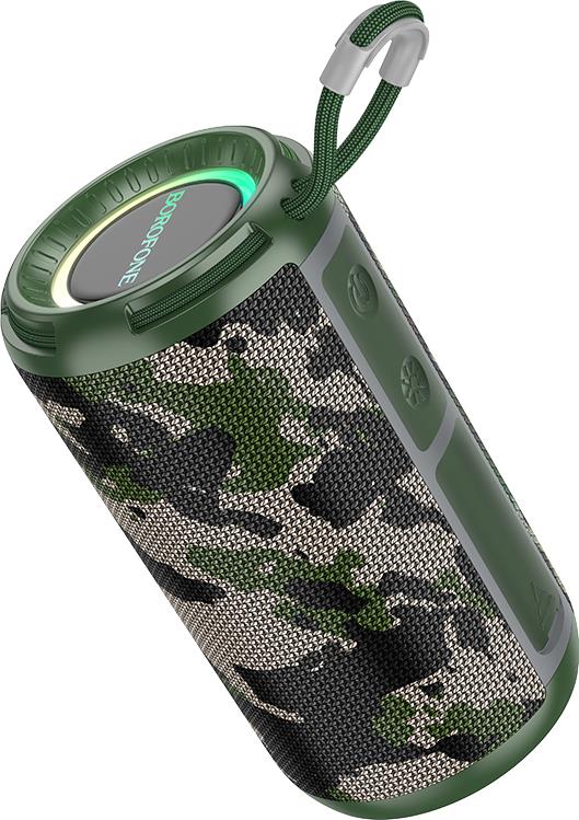 Портативный динамик "Borofone" BR37 Camouflage Green
