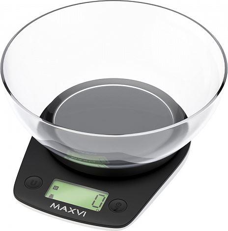 Весы "Maxvi" KS102P black