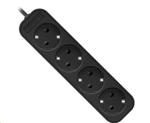 Удлинитель "Defender" (99327) M450 5 м, 4 розетки