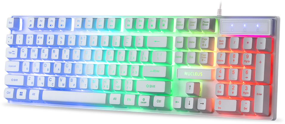 Клавиатура "Smartbuy" (SBK-320G-W) RUSH Nucleus USB белый