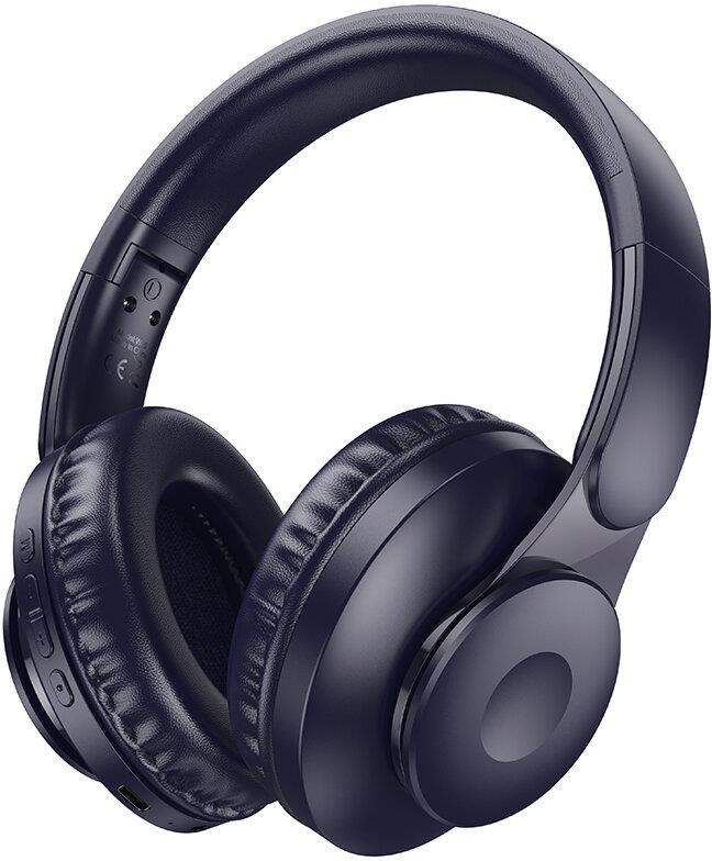 Наушники "Hoco" (6942007601207) W45 Bluetooth 5.3 Blue