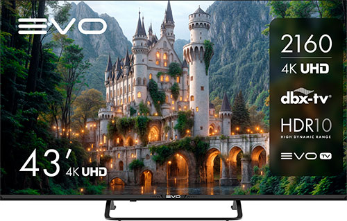 Телевизор "EVO" TV 43 Black