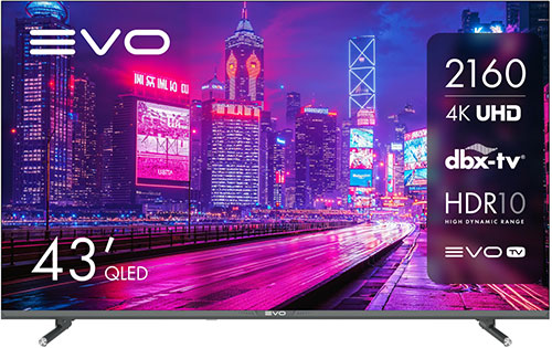 Телевизор "EVO" TV 43 QLED