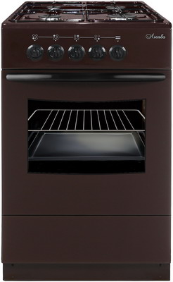 Газовая плита "Лысьва" ГП 4к20 МС СТ-2у коричневая