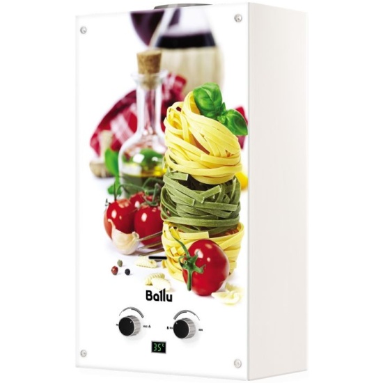 Газовый водонагреватель "Ballu" GWH 10 Fiery Glass Pasta