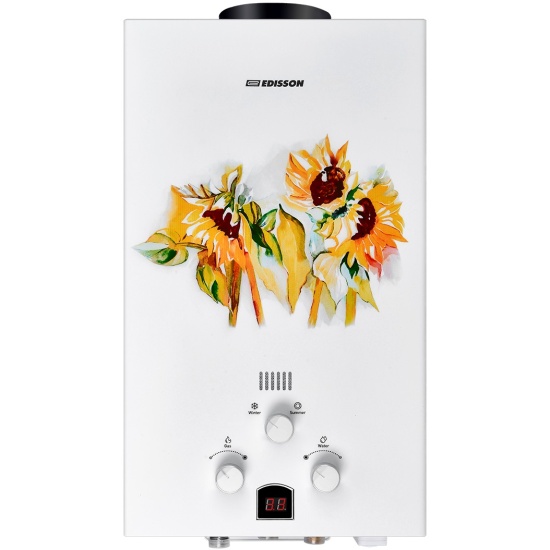 Водонагреватель "Edisson" E 20 GD (Подсолнухи)