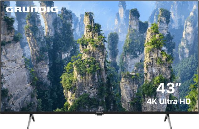 Телевизор "Grundig" 43GHU7930 серебристый