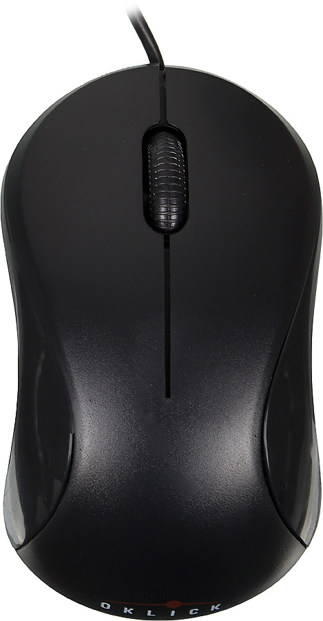Мышь "Oklick" 115S for Notebooks black Optical (1000 dpi) USB