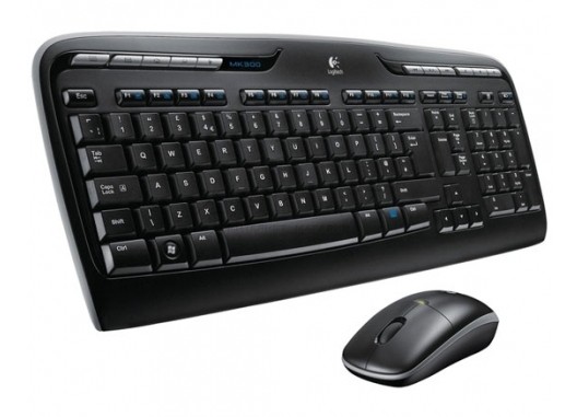 Клавиатура + мышь "Logitech" MK330 Wireless Combo Black (920-003995)