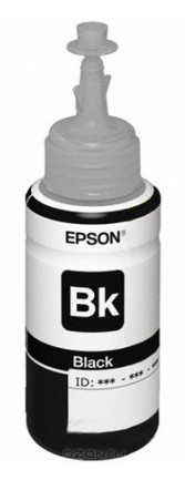 Контейнер с чернилами "Epson" T6641 black