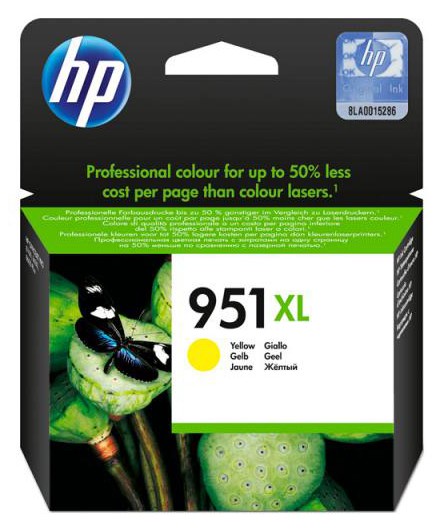 Картридж "HP" 951XL желтый