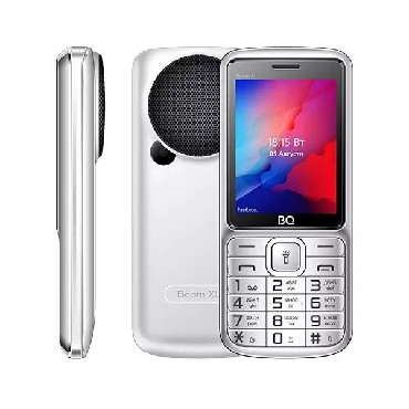 Телефон мобильный "BQ" 2810 BOOM XL Silver