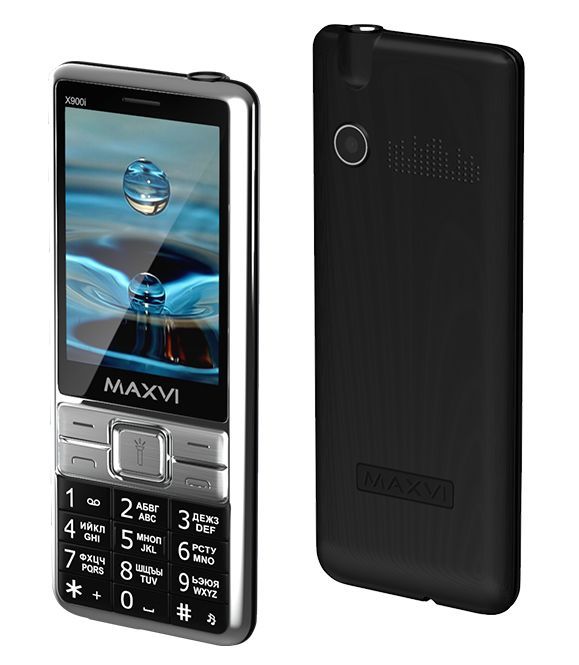 Телефон мобильный "Maxvi" X900i Black