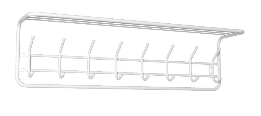 Вешалка с полкой "ЗМИ" 100 Белый ВСП 169
