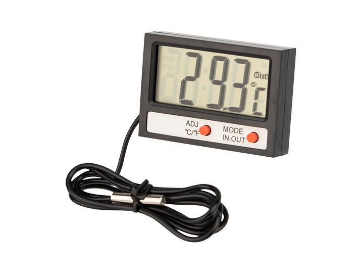 Электронный термометр с часами "Rexant" (70-0505)