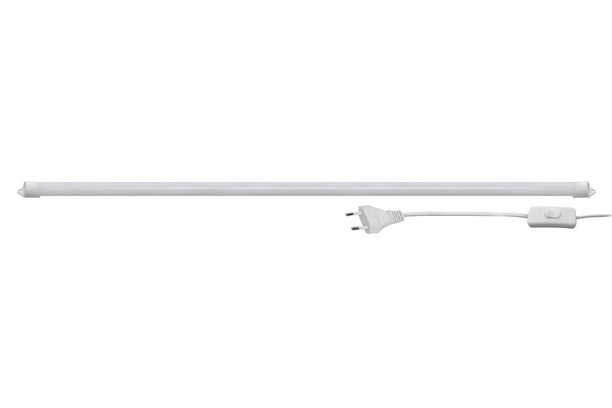 Светильник "Ultraflash" LWL-2022-02 (LED линейный,18 Вт,4500К, с проводом и выключателем)