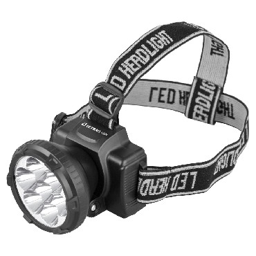 Фонарь "Ultraflash" LED5362 (фонарь налобный 220В, черный)