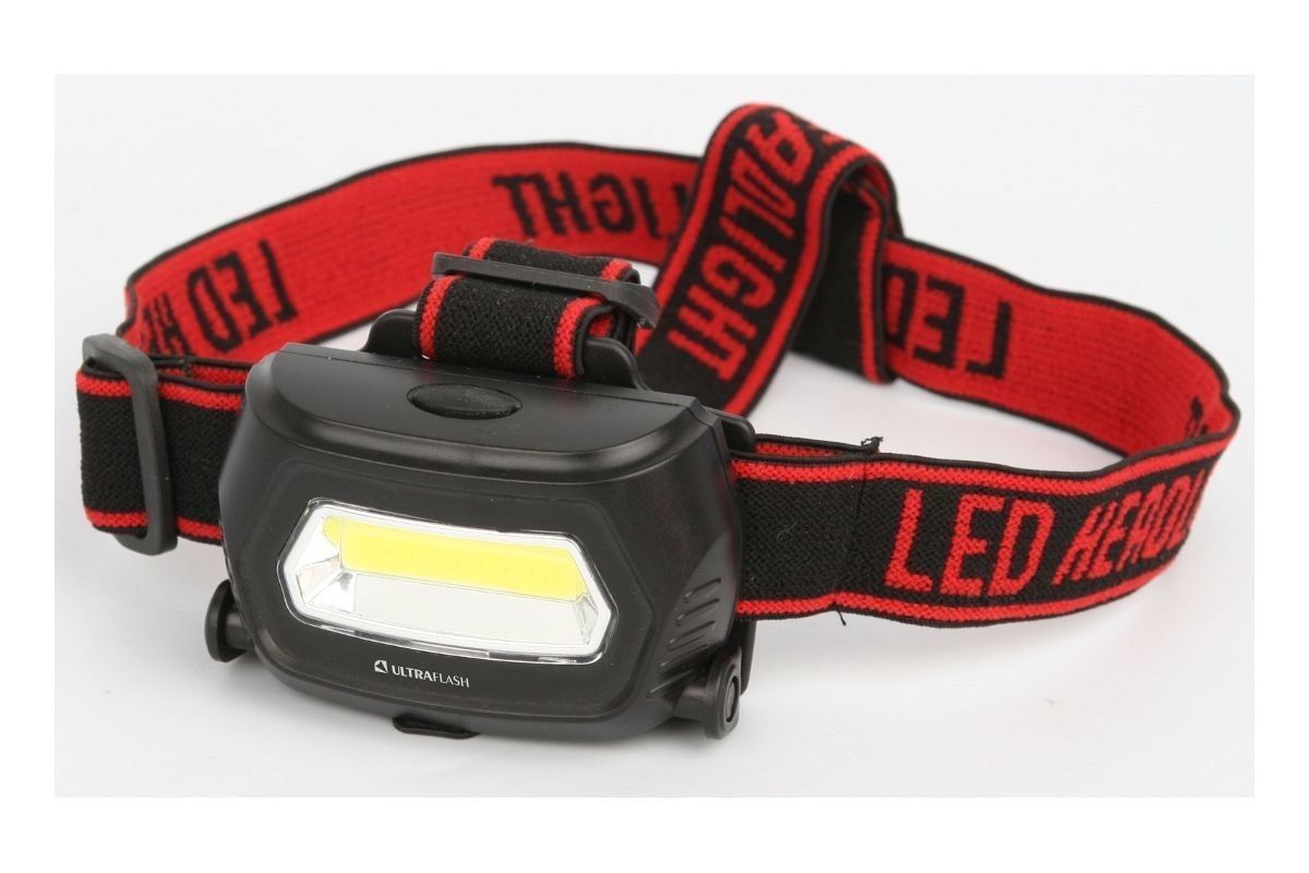 Фонарь "Ultraflash" LED5359 Налобный аккумуляторный фонарь черный