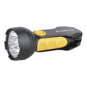 Фонарь "Ultraflash" LED3816 (аккумуляторный, черный/желтый)