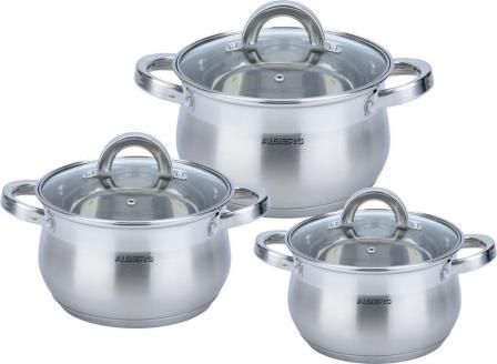 Набор кастрюль "ALBERG" AL-2003 6 предметов