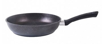Сковорода "Кукмор" смт227а а/пр литая 22см Темный мрамор