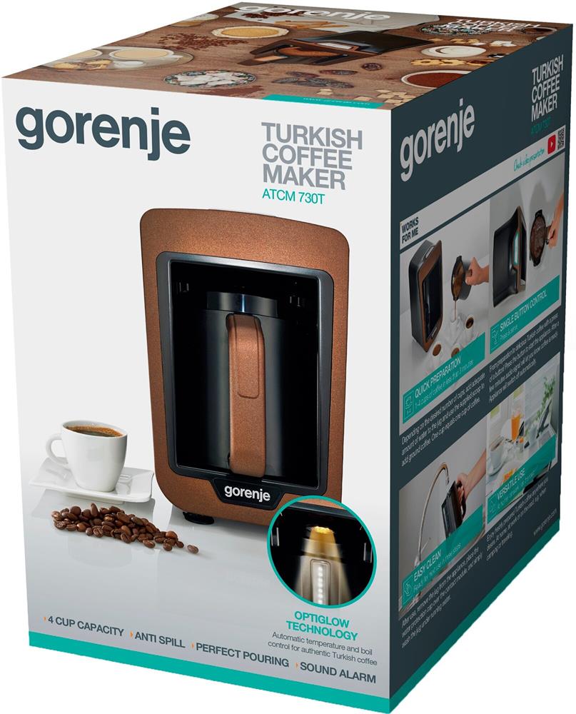 Кофеварка "Gorenje" ATCM730T турка электрическая