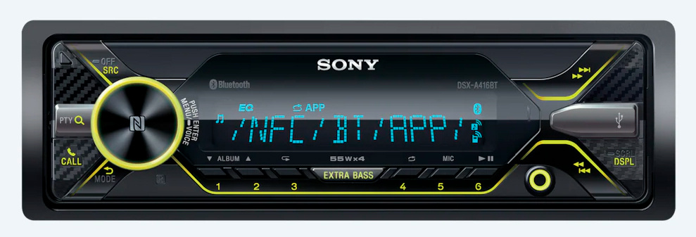 А/проигрыватель "Sony" DSX-A 416BT