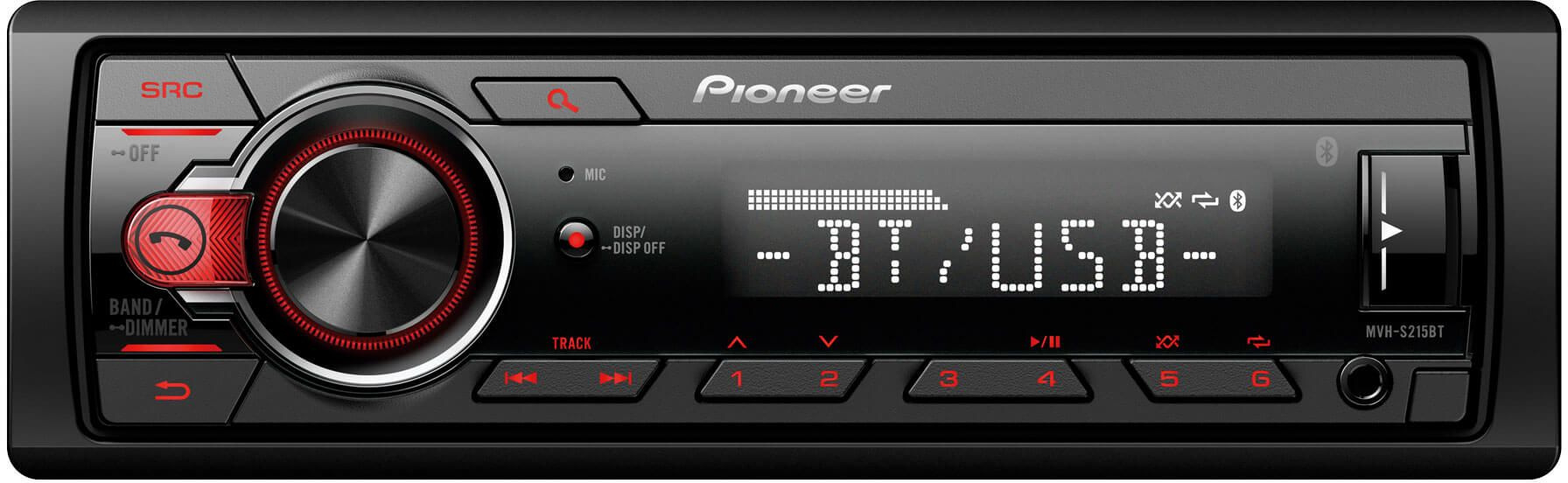 А/проигрыватель "Pioneer" MVH-S215BT