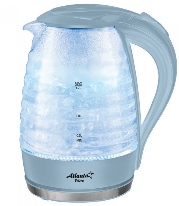 Чайник "Atlanta" ATH-2467 blue стекло
