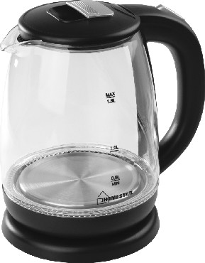 Чайник "Homestar" HS-1018 (1,8 л) черный 5966