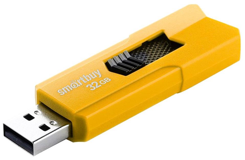 Флеш-диск "Smartbuy" (SB32GBST-Y) 32GB STREAM YELLOW