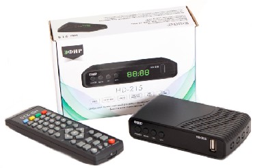 Ресивер- тюнер DVB-T2 "Эфир" HD-215