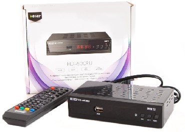 Ресивер- тюнер DVB-T2 "Эфир" HD-600RU