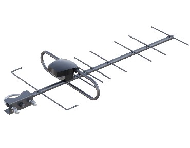 Антенна "Рэмо" (204008) BAS-1115-5V COMET - активная (пакет)