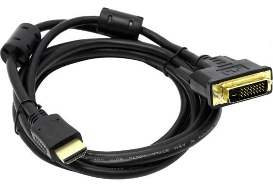 Кабель "5Bites" APC-073-020 HDMI M / DVI M / 24+1 / DUAL LINK / FERRITES / 2M