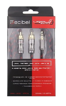 Кабель "Ural" DECIBEL MINI JACK- MINI JACK 15