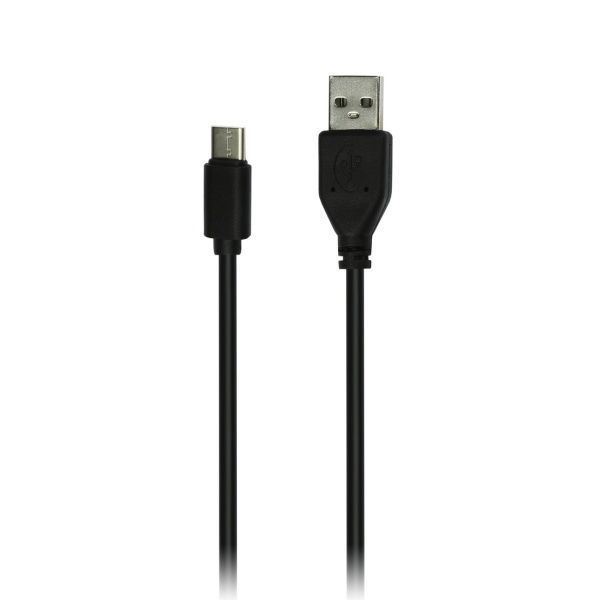 Кабель "Smartbuy" (IK-3112 BLACK) USB 2.0 - USB TYPE C 1.2м черный