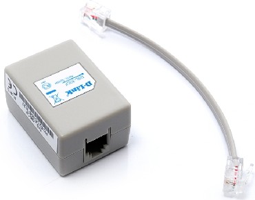 Сплиттер "D-link" DSL-30CF/RS ADSL-сплиттер