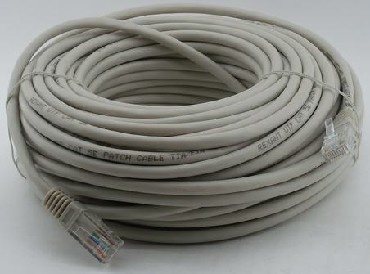 Патч-корд "Rexant"(18-1012) патч-корд UTP 5E кат. литой 25,0 м, серый