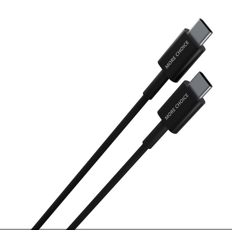 Кабель "MORE CHOICE" (4627151194868) K71Sa USB (m)-Type-C (m) 3.0А 2.0м - черный