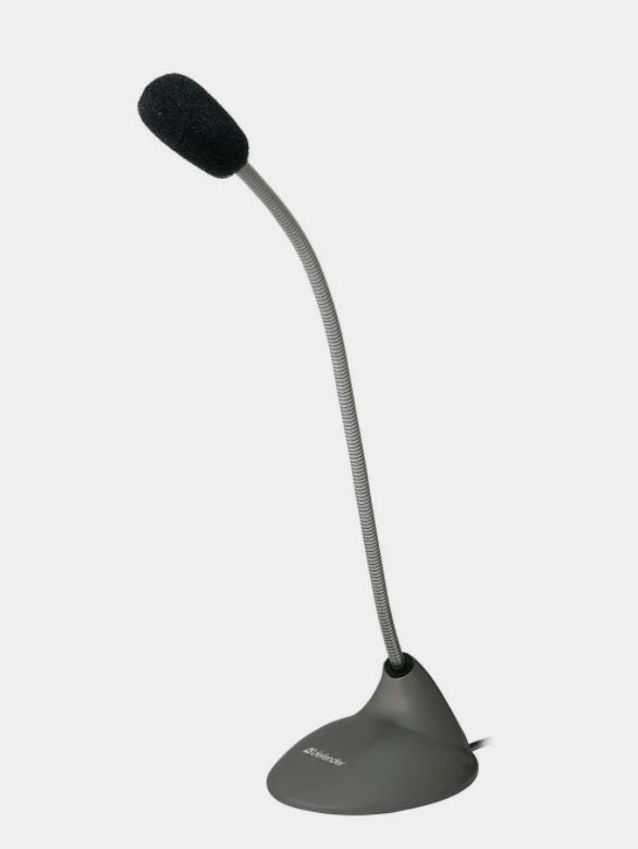 Микрофон "Defender" MIC-111 grey