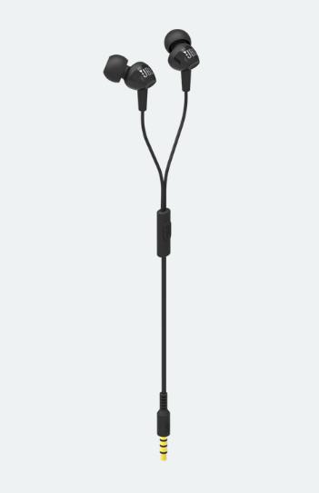 Наушники "JBL" C100SI BLACK (JBLC100SIUBLK) [ПИ]1