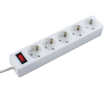 Сетевой фильтр "Космос" FKsm-5m-5g(W) белый,коробка (3)