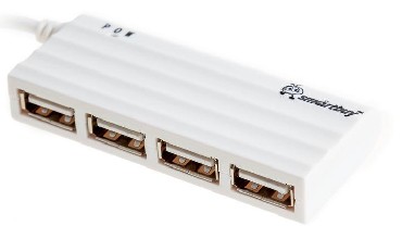 USB-хаб "Smartbuy" SBHA-6810-W 4 порта белый