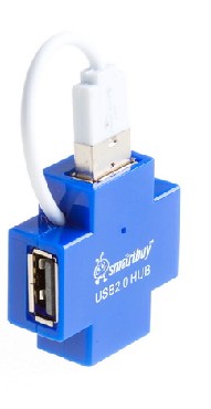 USB-хаб "Smartbuy" SBHA-6900-B 4 порта синий