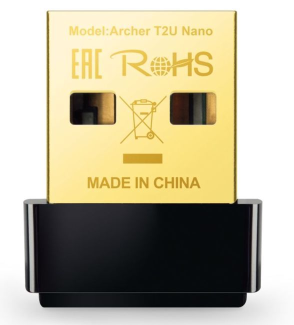 Wi-Fi адаптер "TP-Link" Archer T2U NANO USB 2.0